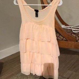 Light pink tank top